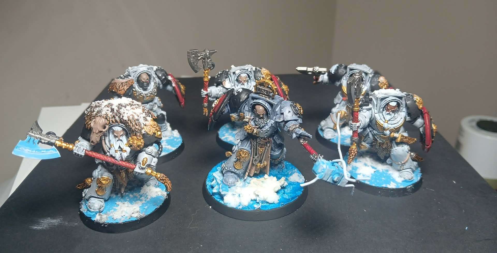 Arjac and wolf guard terminators